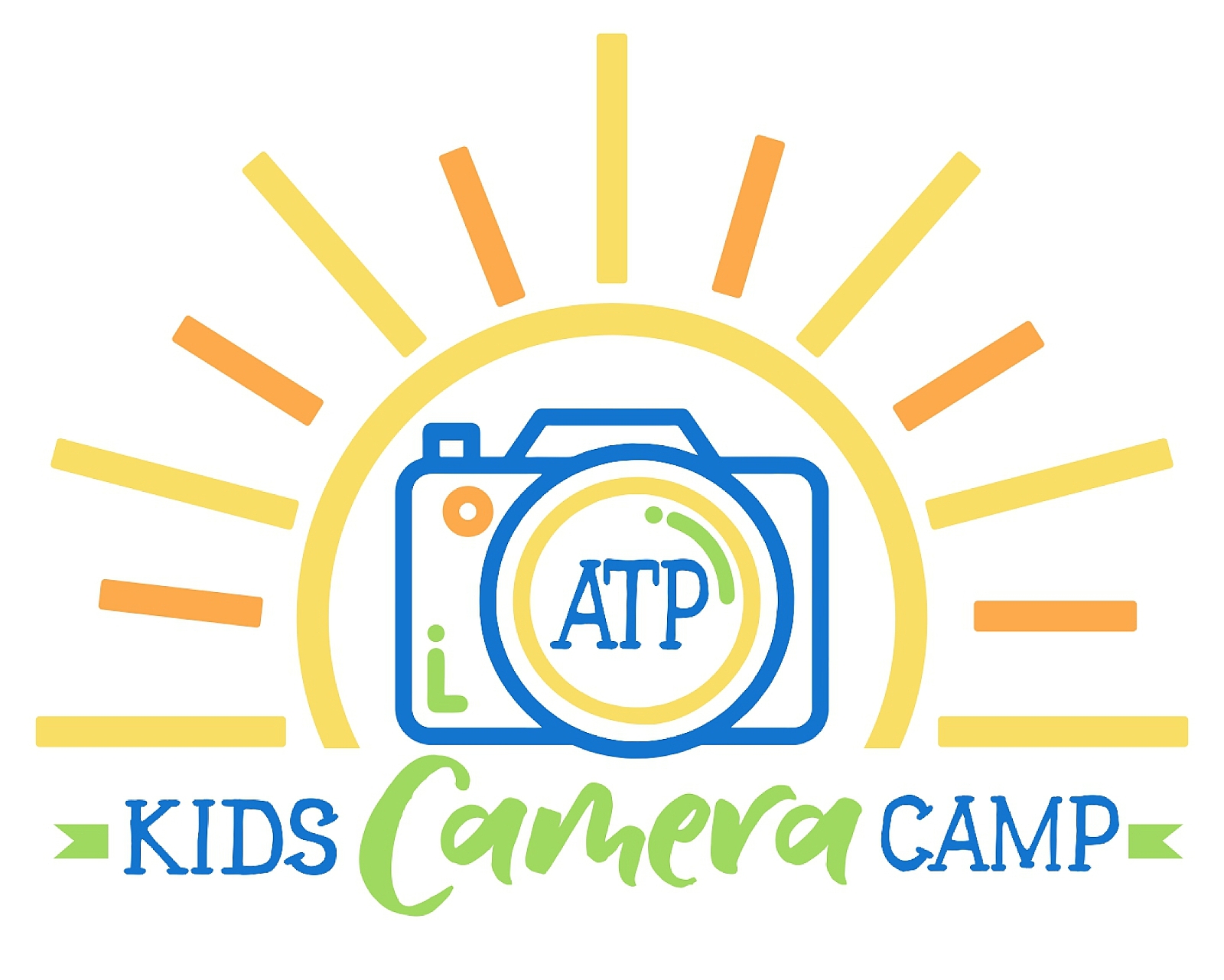 Sunshine and Camera Kids Camera Camp Logo